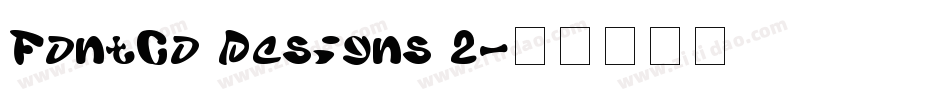 FontCo Designs 2字体转换